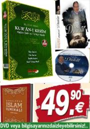 DVD'li Hatim Seti  10 DVD + En Güzel Dualar  (Kitap ve CD'si)  Islam Ilmihali