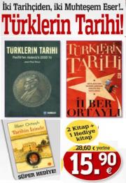 Türklerin Tarihi Seti (2 Kitap + 1 Hediye) Iki ünlü Tarihçiden, Muhteşem Eserler