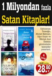 1 Milyondan Fazla Satan Kitaplar Seti (4 Kitap Birarada) Türkiye'nin Bestseller Kitapları!