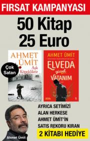 50 Kitap 25 Euro - Ahmet Ümit'in En Çok Satan 2 Kitabı HEDİYE